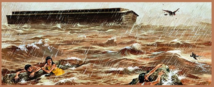 O Grande Dilúvio – Gênesis 7 – 9:17 | Caminhando Com Yeshua (Jesus) -  Histórias Bíblicas para Crianças